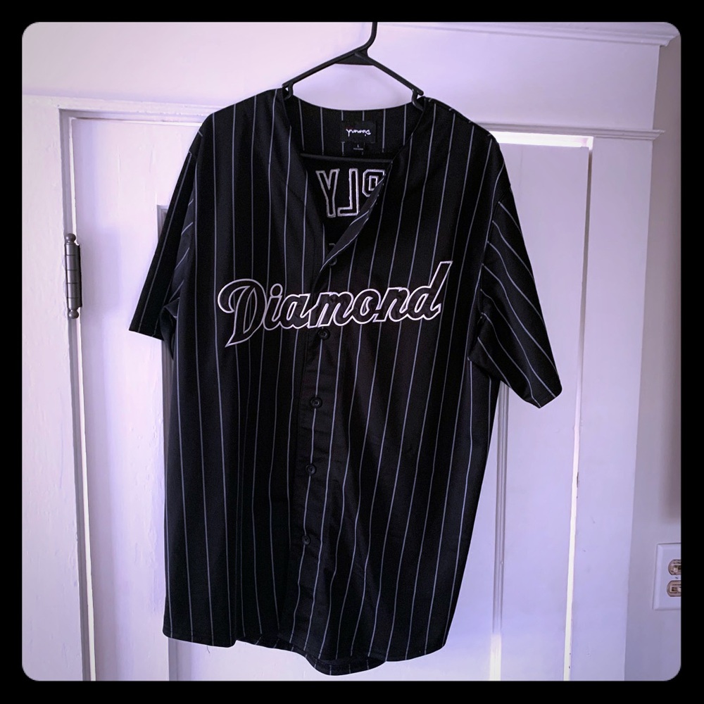 Diamond baseball tee